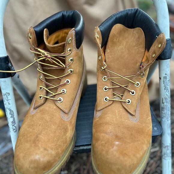Timberland Men's Tan Boots 12 M - Picture 1 of 8
